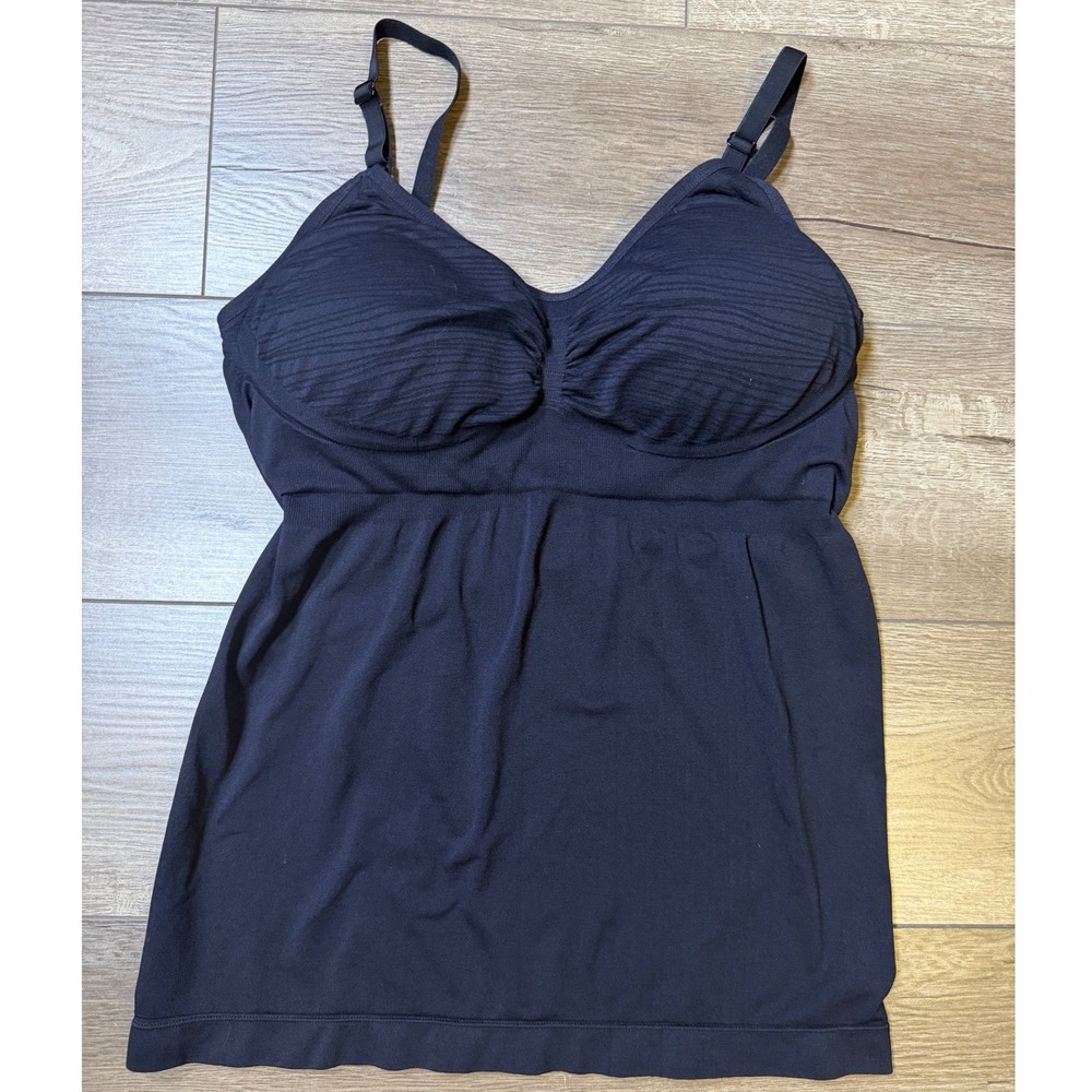 Kindred Bravely Sublime Hands-Free Pumping & Nursing Tank Top Black XL